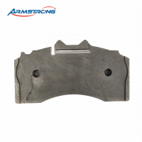 Hot Selling Casted steel brake pad back plate For BPW WVA29228