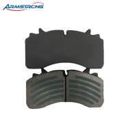 China Waimaotong Supplier WVA29162 Ceramic Truck Brake Pad For Sauer