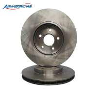 China supplier auto chassis parts front brake disc for NISSAN