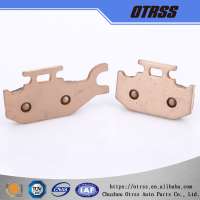 China new products China wholesale no noise ATV semi-metallic ceramic brake pad