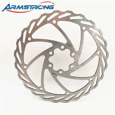 Factory Direct Sales Excellent quality 160mm Bicycle brake disc with 6 Holes