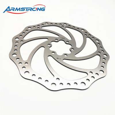 Excellent quality 180mm Bicycle brake disc with 6 Bolts