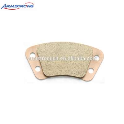 Heat resistant friction material sintered clutch button